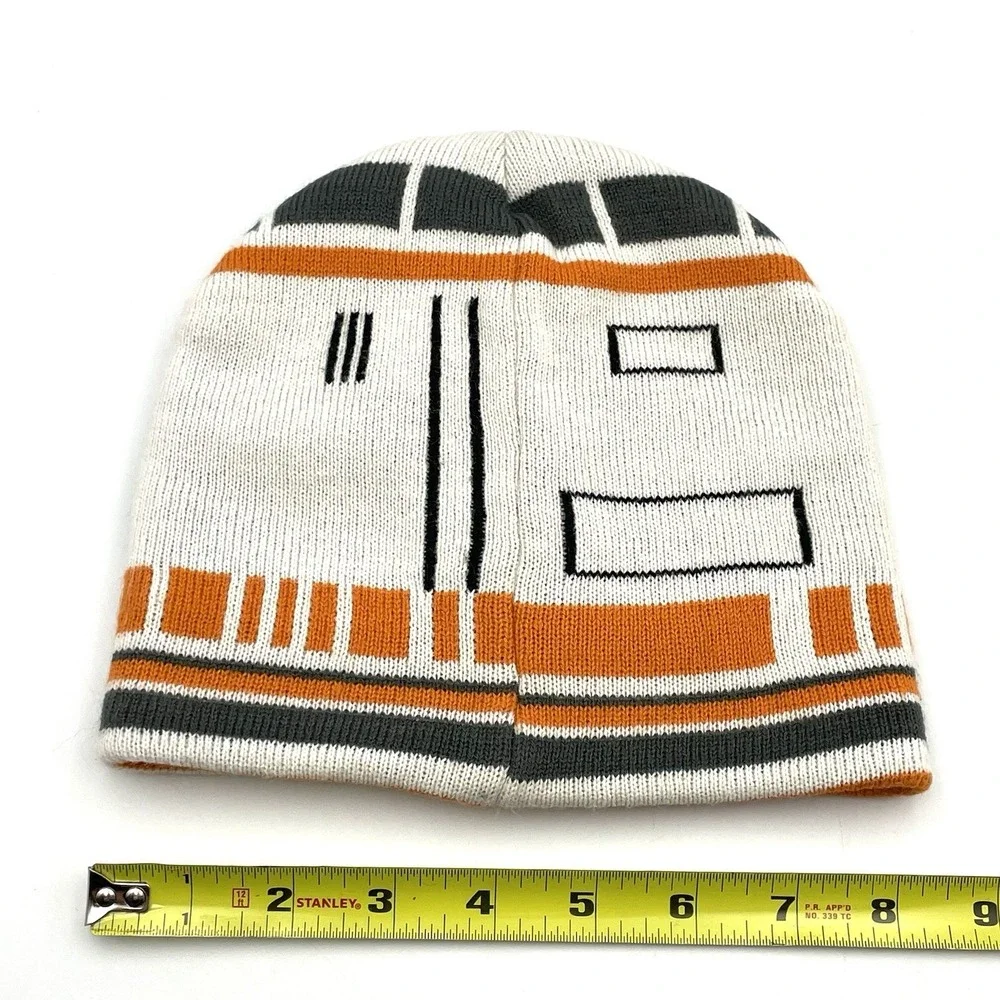 Star Wars BB-8 Beanie‎ Boys Youth Unisex One Size Orange White Black Winter Hat